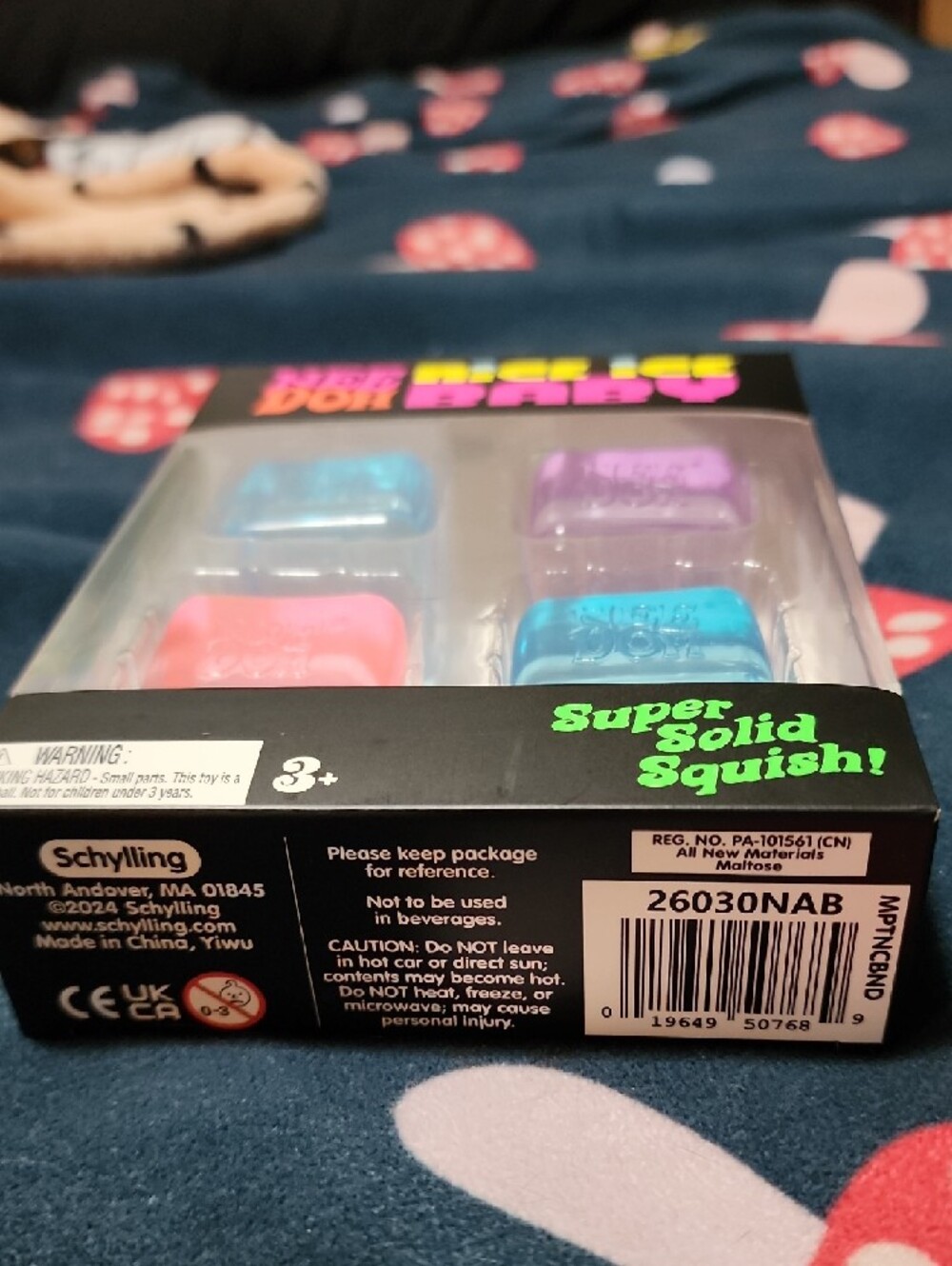 NeeDoh Nice Ice Doh Baby 4-Pack - Pink, Blue, Purple - Picture 2 of 4